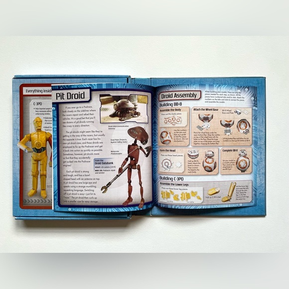 NIB Star Wars: Droid Factory Book With Stickers, Poster and Press-Outs - Picture 7 of 14